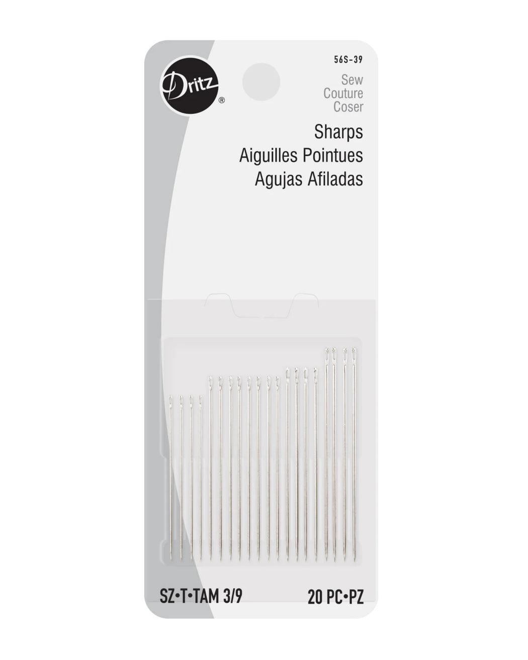 Information related to zippers, thread, and sewing.