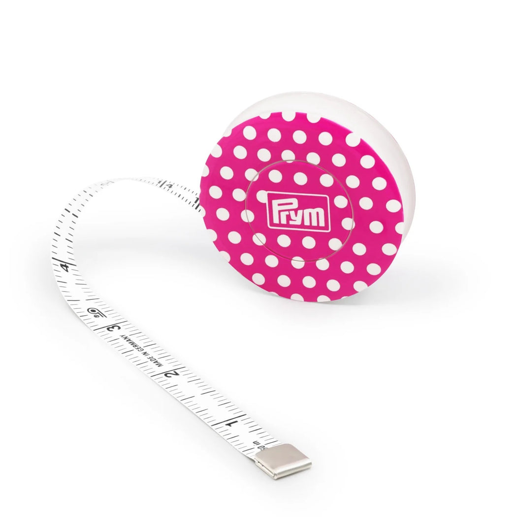 RETRACTABLE SPRING TAPE MEASURE, 60" - Zipper and Thread