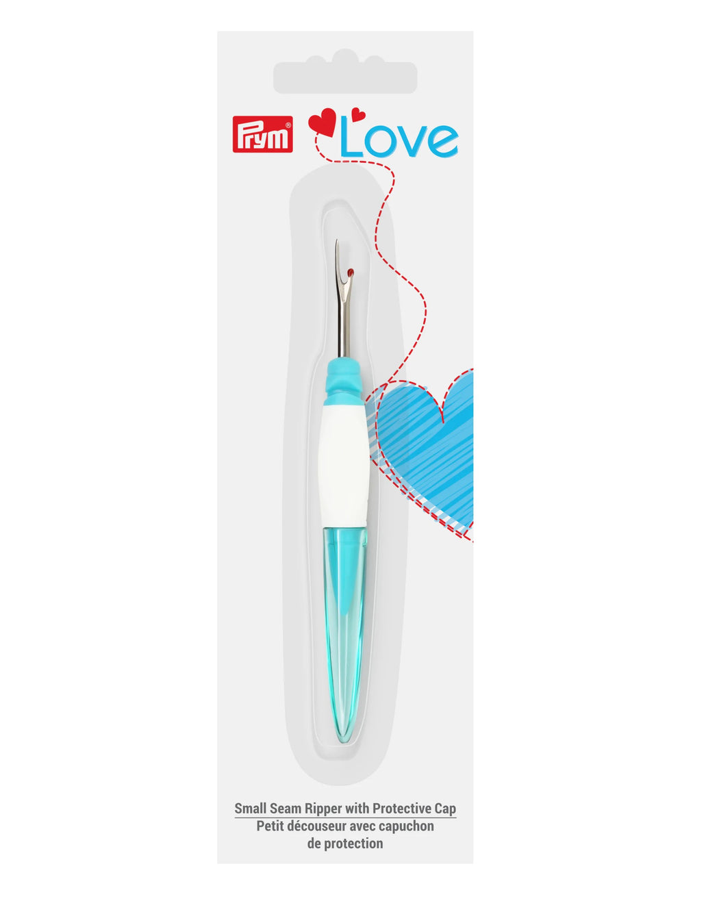 SEAM RIPPER WITH PROTECTIVE CAP - Zipper and Thread