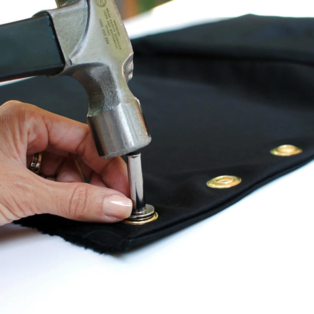 Extra-Large Eyelets, 7/16" - Zipper and Thread