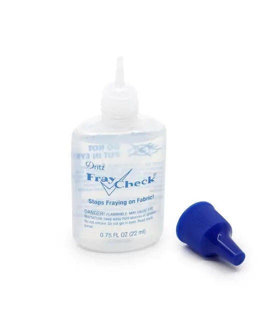 FRAY CHECK LIQUID SEAM SEALANT - Zipper and Thread
