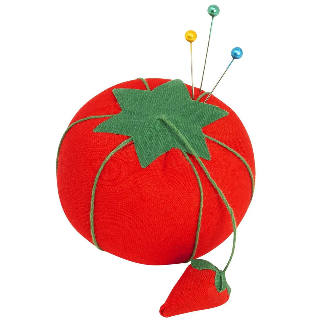 Tomato Pin Cushion - Zipper and Thread
