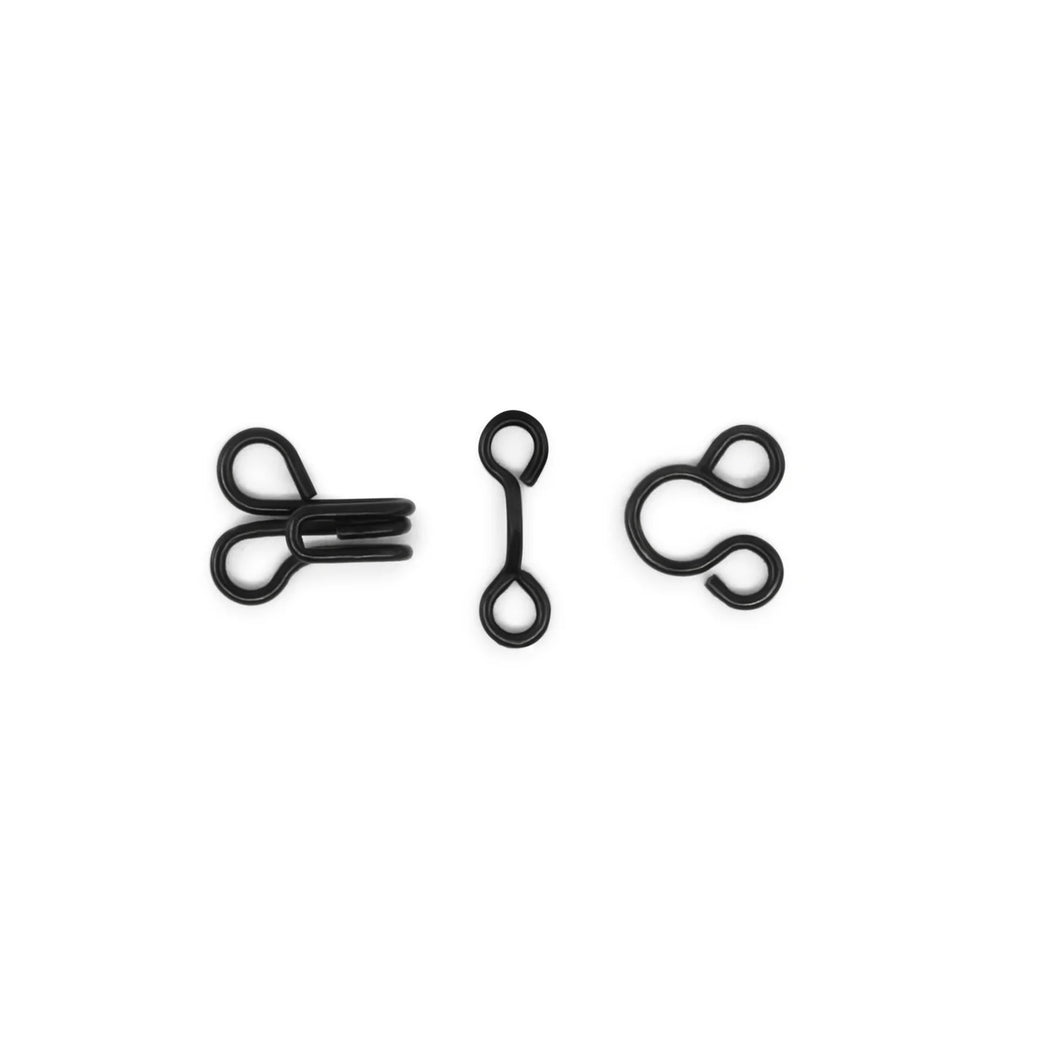 Hooks & Eyes, Black For Sewing_ZIPPERANDTHREAD - Zipper and Thread
