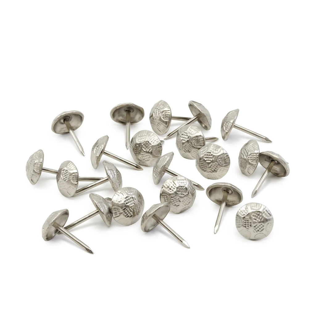 7/16" TEXTURED DECORATIVE NAILS - Zipper and Thread