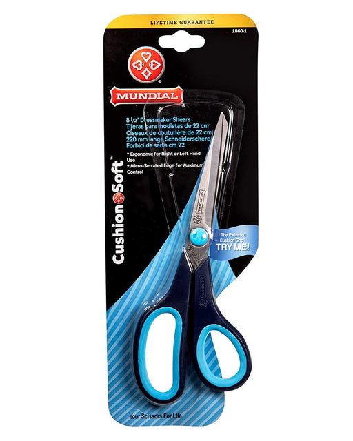 Dressmakers’ Shears 8.5" Blue - Zipper and Thread