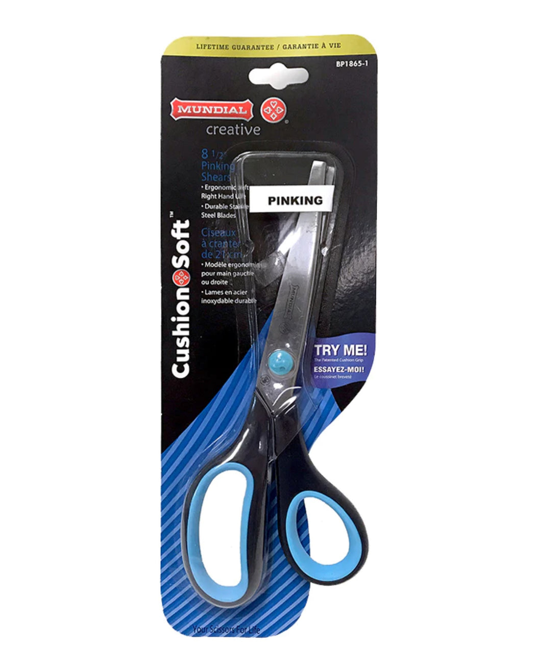 Cushion Soft Pinking 8.5" - Zipper and Thread