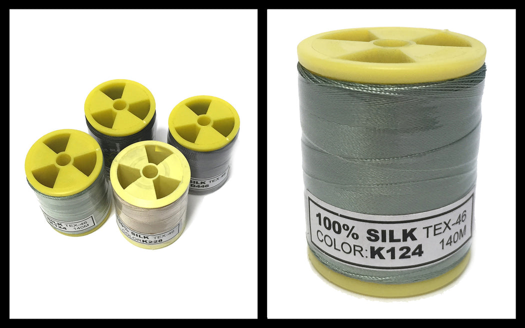 Silk Thread [TEX-46] (140m) - Zipper and Thread