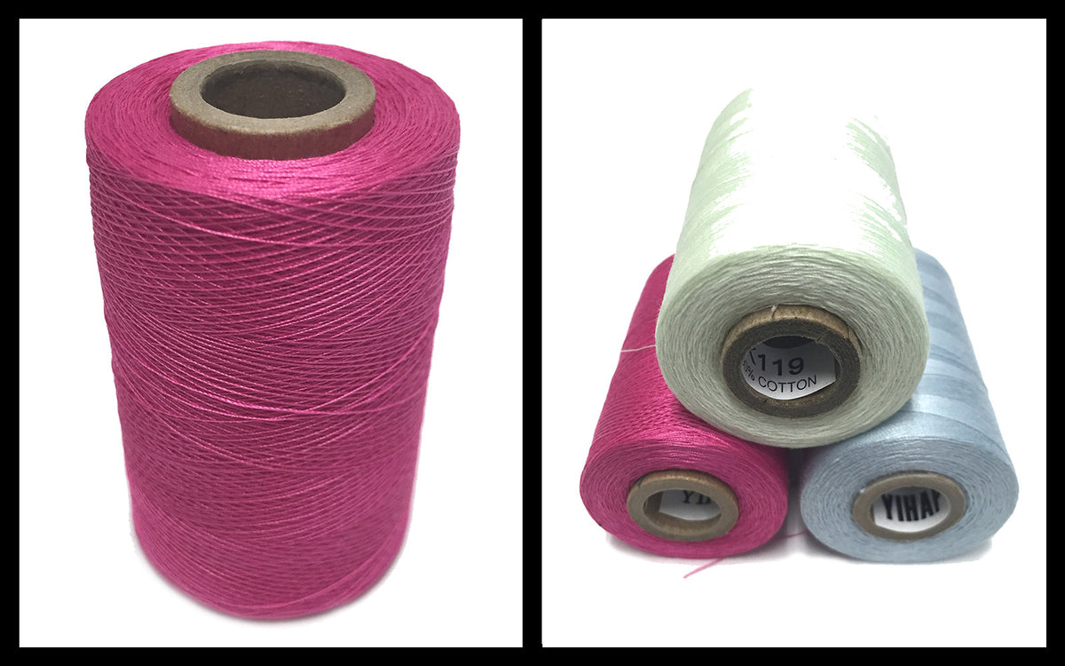 Information related to zippers, thread, and sewing.