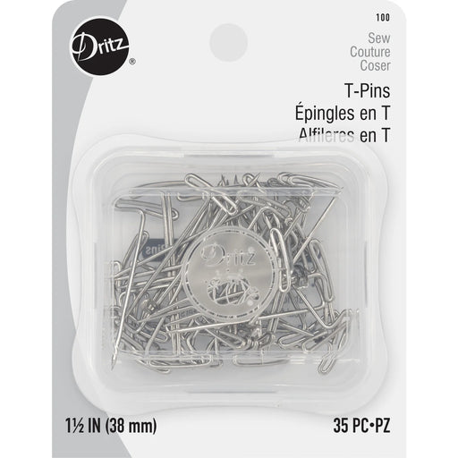 1-1/2" T-Pins - Nickel 35pc
