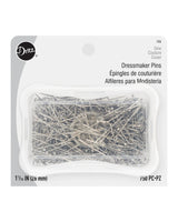 1-1/16" Dressmaker Pins - Nickel 750pc