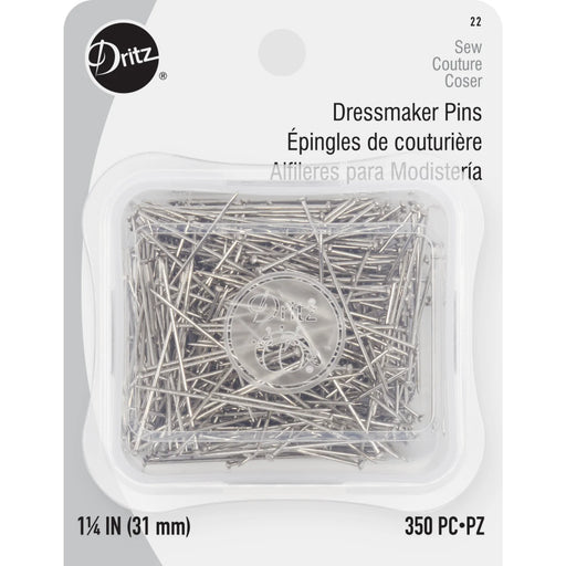 1-1/4" Dressmaker Pins - Nickel 350pc