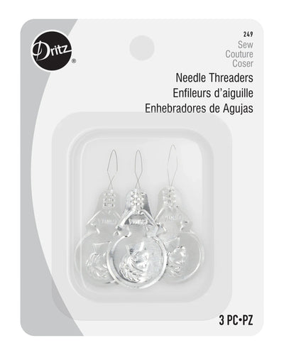 Metal Needle Threaders 3pc