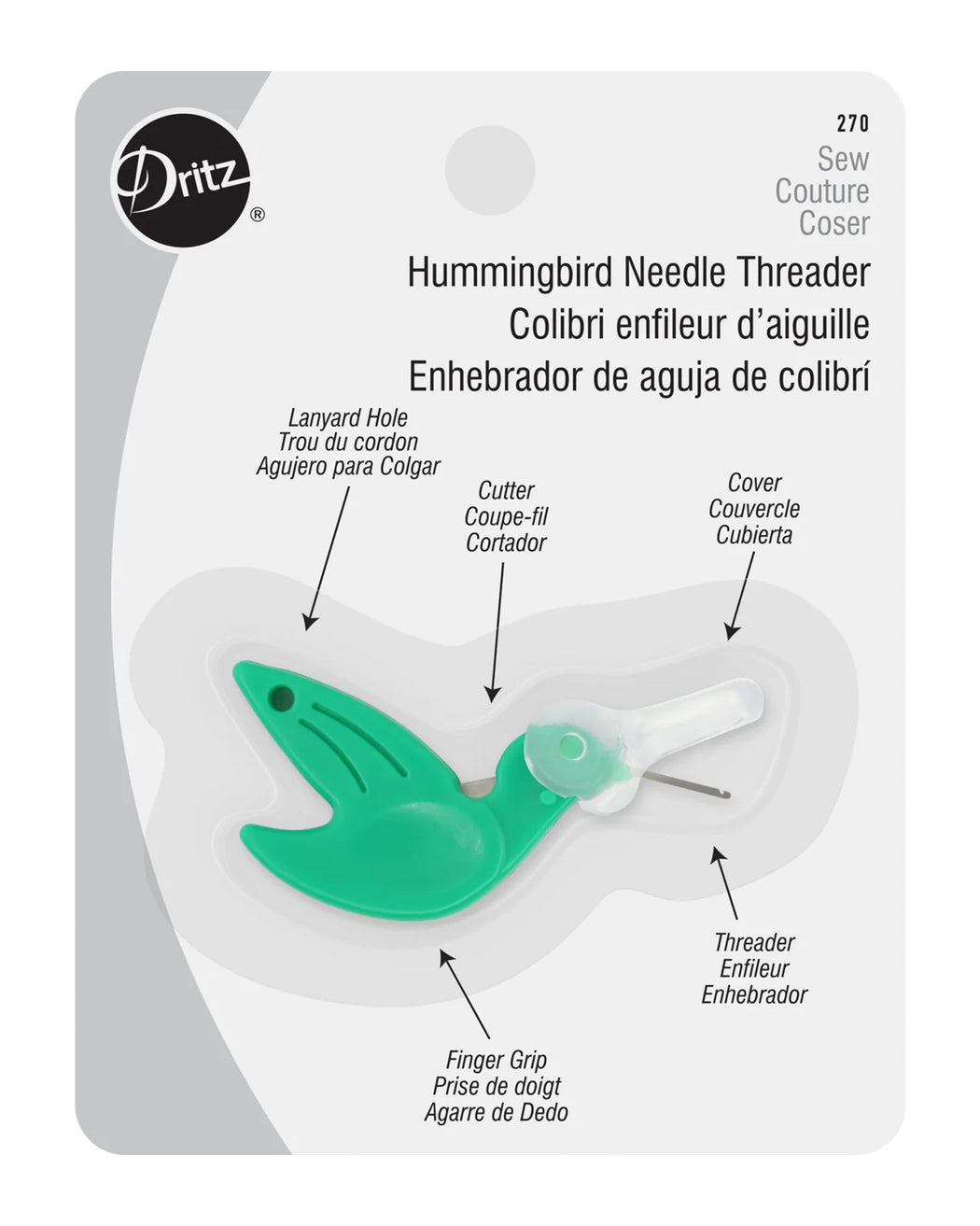 Hummingbird Needle Threader