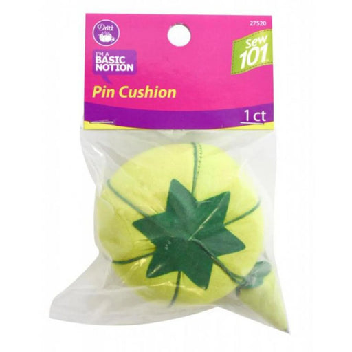 Sew 101 Tomato Pin Cushion with Strawberry Emery, 2-3/4" - Assorted Colors