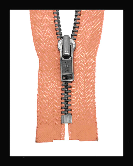 Information related to zippers, thread, and sewing.
