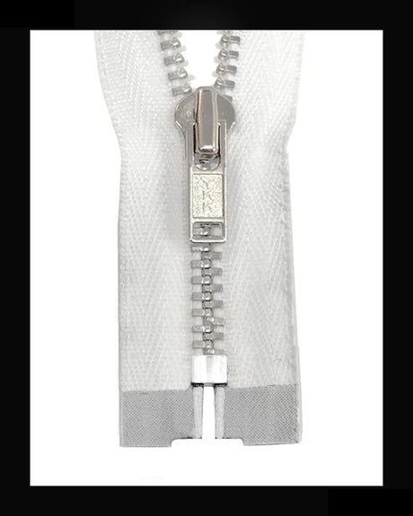 Information related to zippers, thread, and sewing.