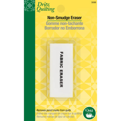 Non-Smudge Fabric Pencil Eraser - White