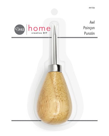 Awl with Wooden Handle