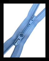 Information related to zippers, thread, and sewing.