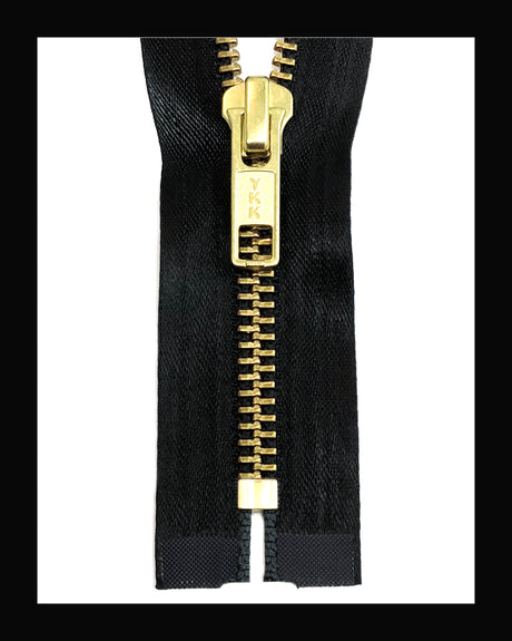 Information related to zippers, thread, and sewing.