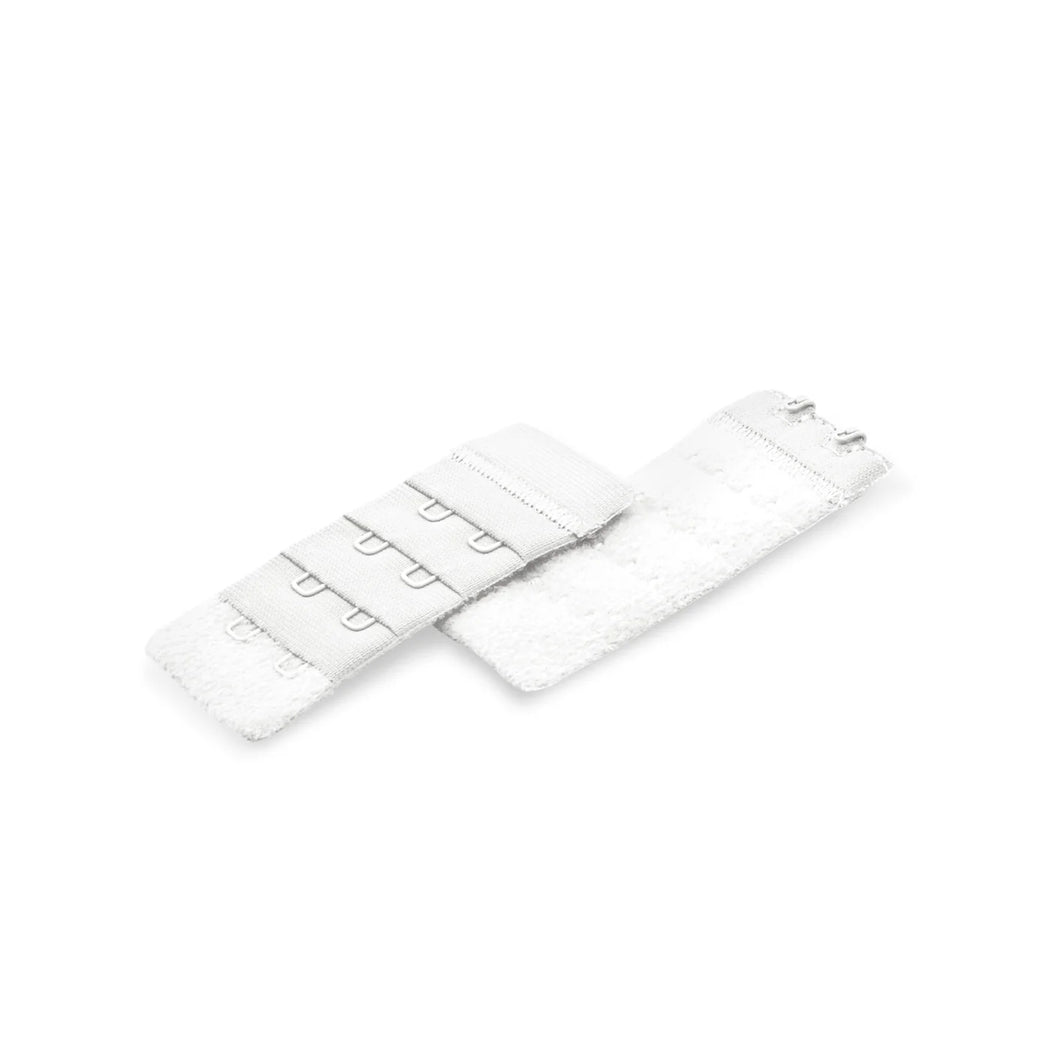 1-1/4" Soft Bra-Back Extender - White