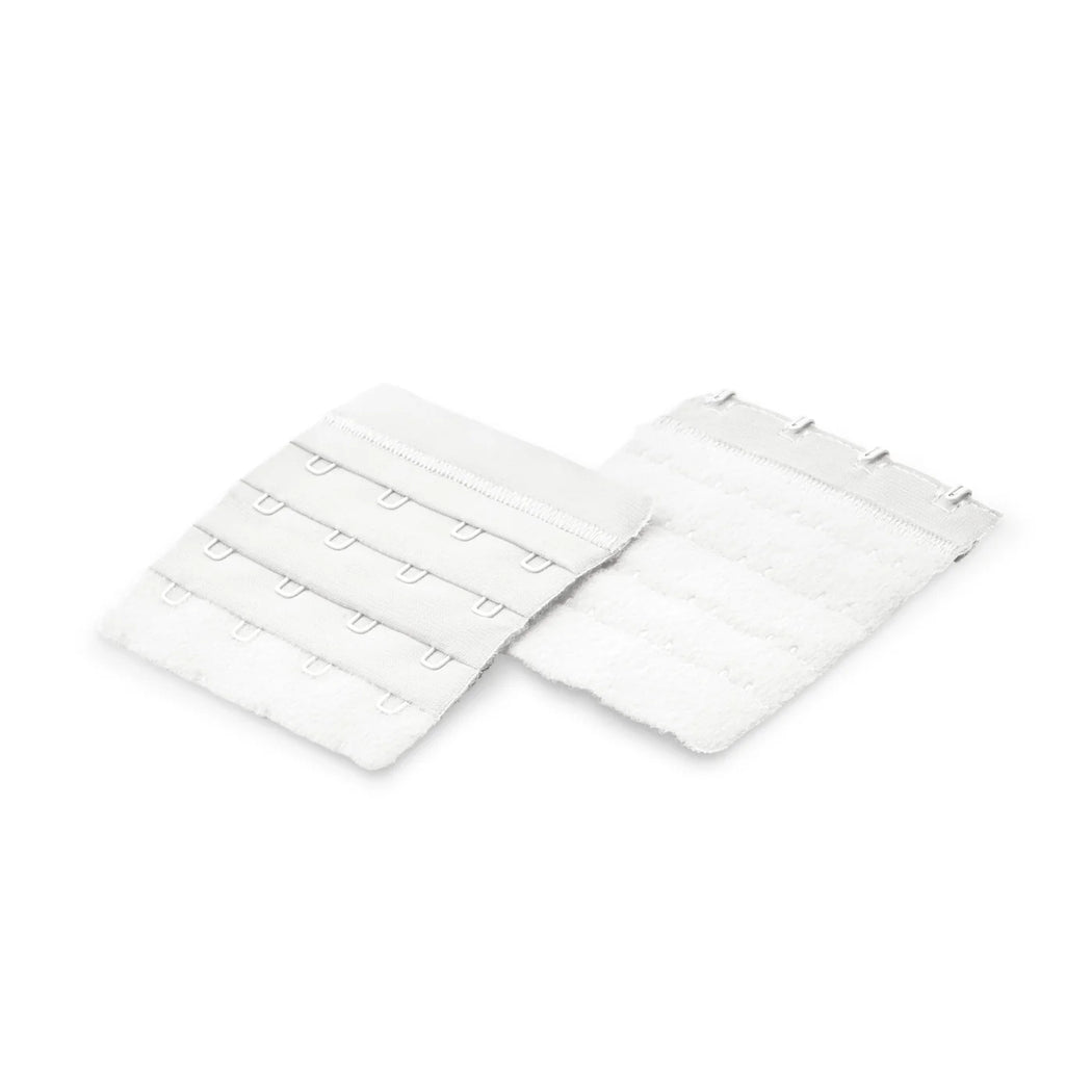 3" Soft Bra-Back Extender - White