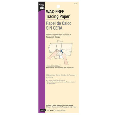 Wax-Free Tracing Paper - Assorted 5pc