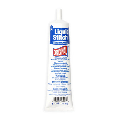 Liquid Stitch Permanent Fabric Adhesive 4fl. oz.