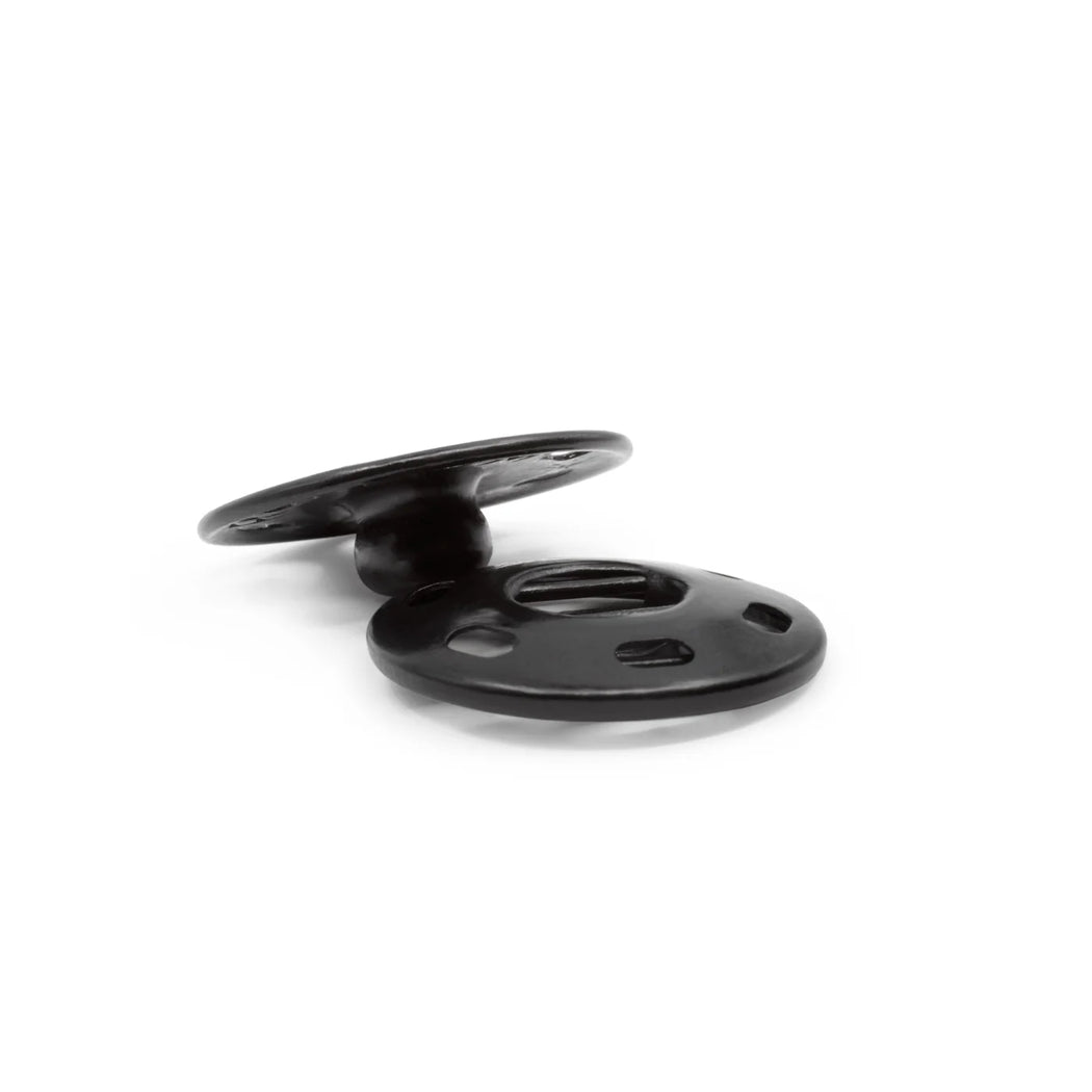 Sew-On Snaps 4 Sets - Black Size 10