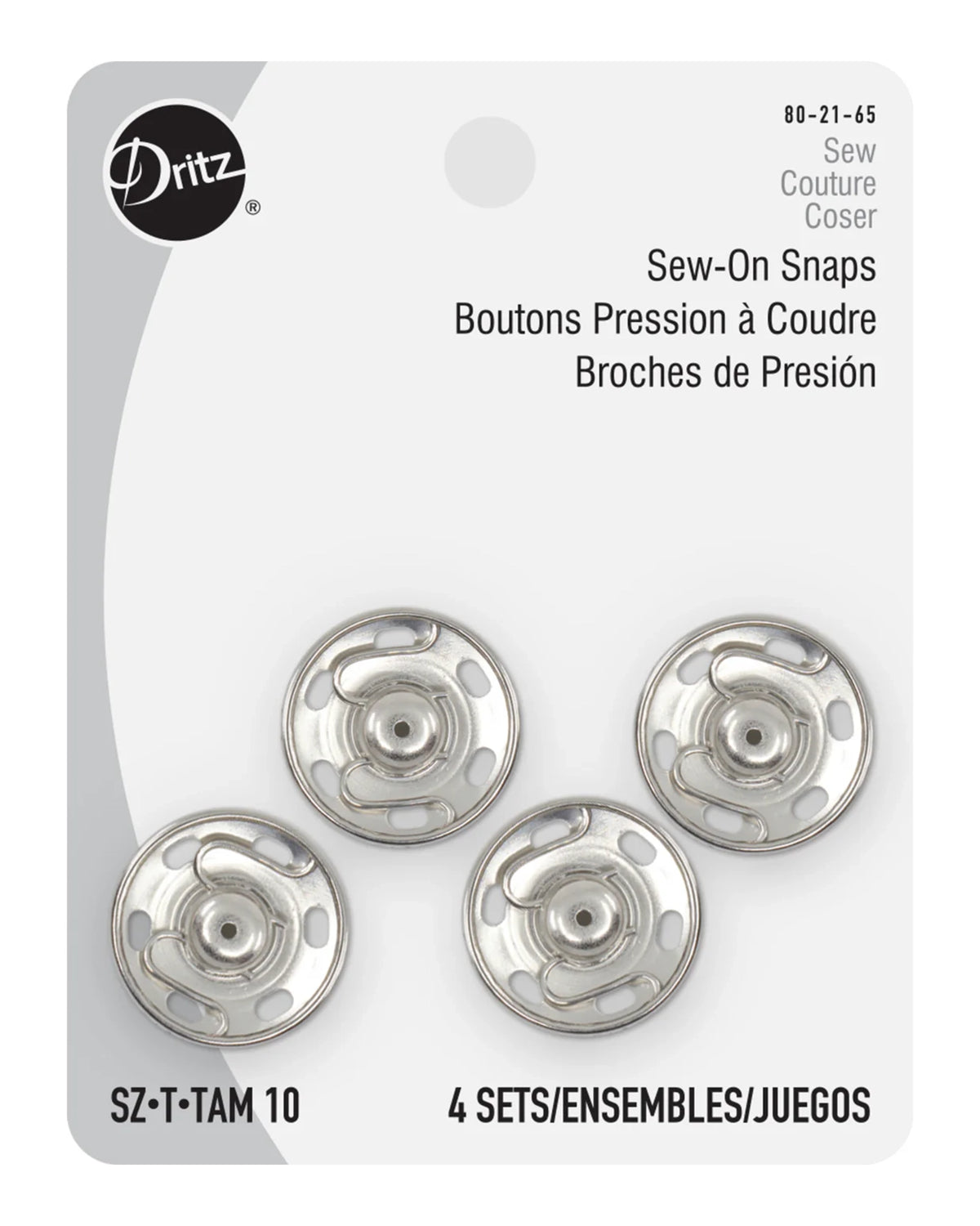 Information related to zippers, thread, and sewing.