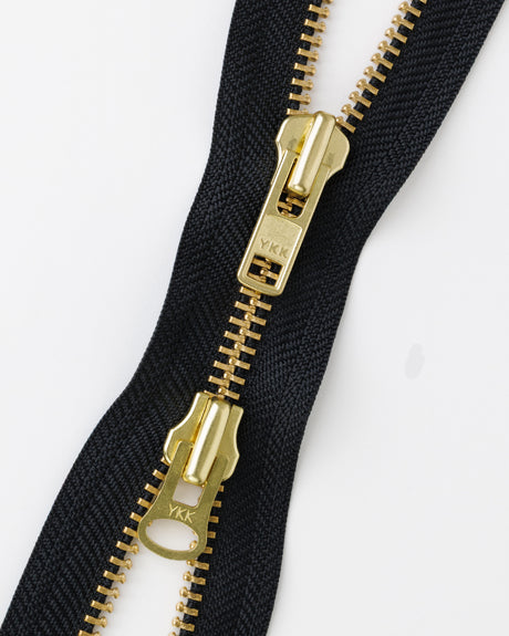 Information related to zippers, thread, and sewing.