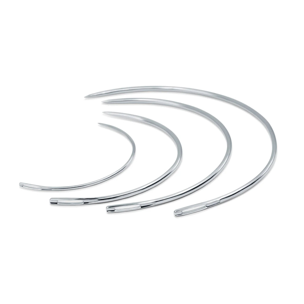 Curved Upholstery Needles - Assorted 4pc