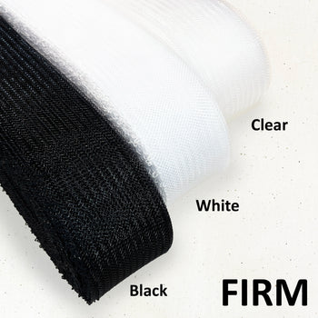 Firm Horsehair Braid - Size 1/2" ~ 8"