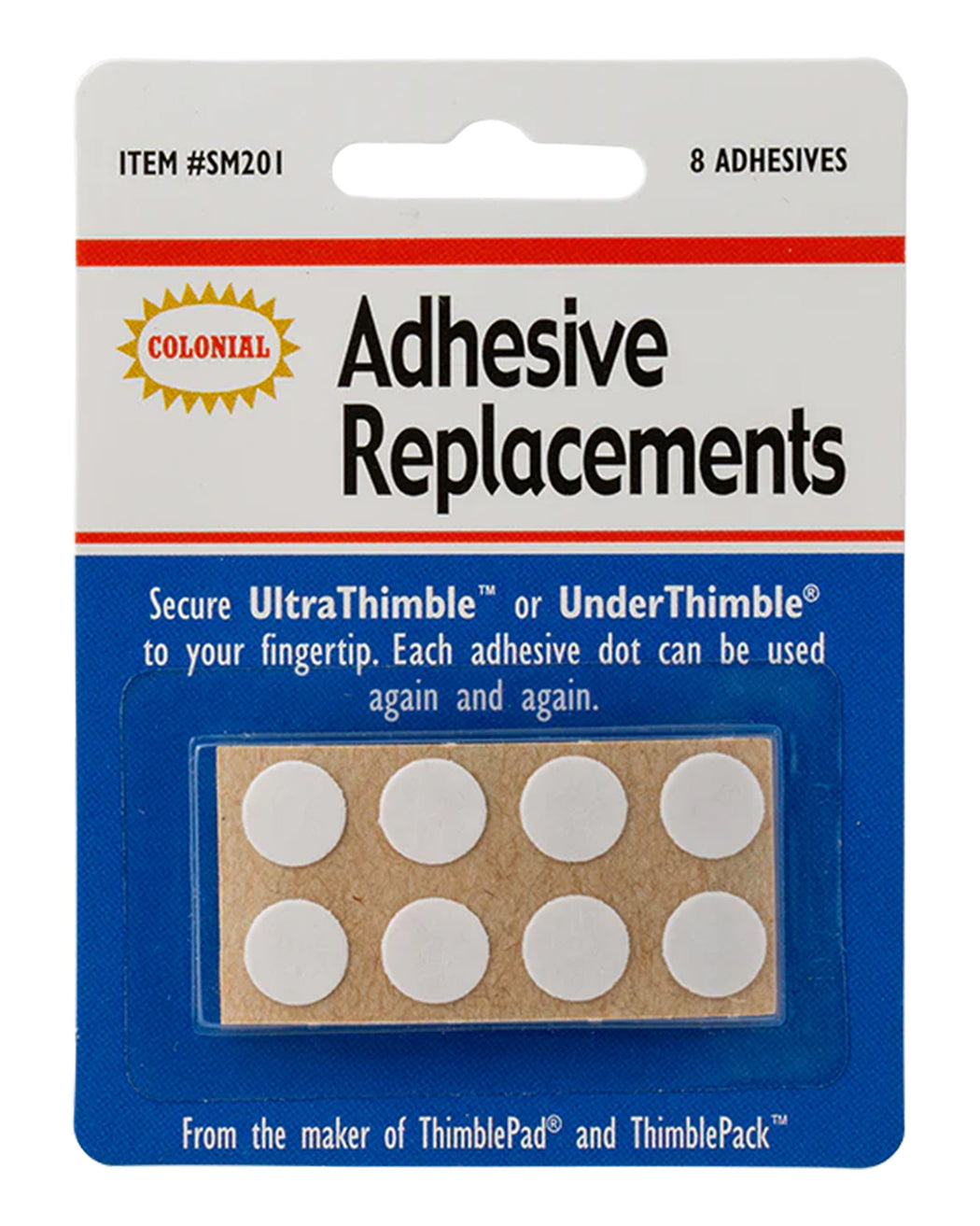 Adhesive Replacement Pads - 8 pieces