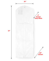 Vinyl Garment Bag - 24" x 72" x 20"