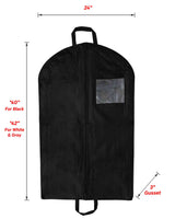 Information related to zippers, thread, and sewing.