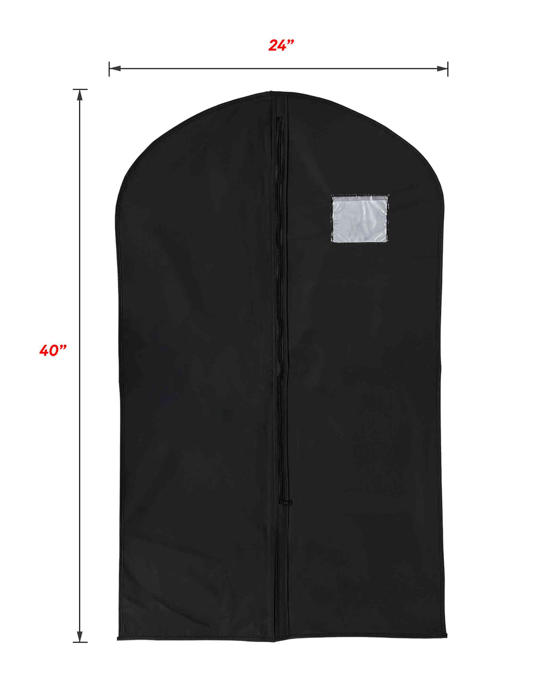 Vinyl Garment Bag 24" x 40" - CUSTOM PRINT - 100 pcs / box