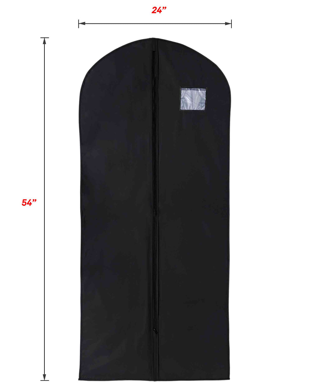 Vinyl Garment Bag 24" x 54" - CUSTOM PRINT - 100 pcs / box