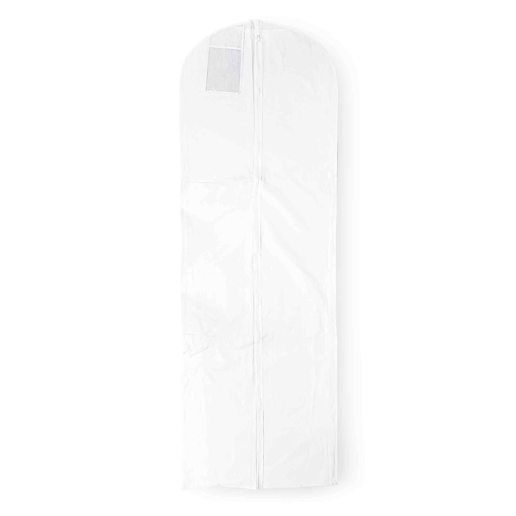 Vinyl Garment Bag - 24" x 72" x 10" WHITE
