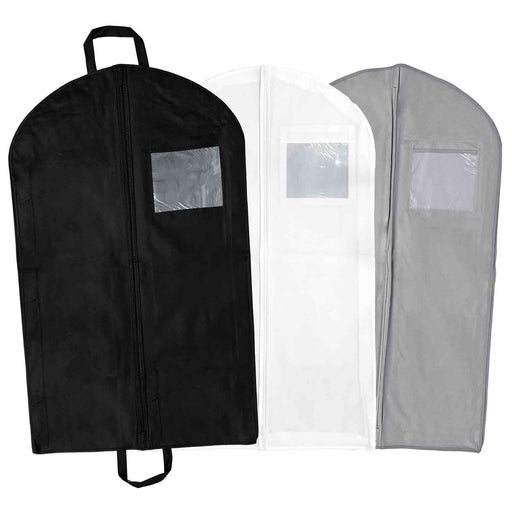 Non-Woven Garment Bag 24" x 40/42" x 3" - CUSTOM PRINT - 50 pcs / box