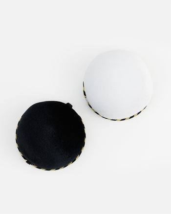 Large (3.2") Velvet Wrist Pin Cushion with Elastic Strap