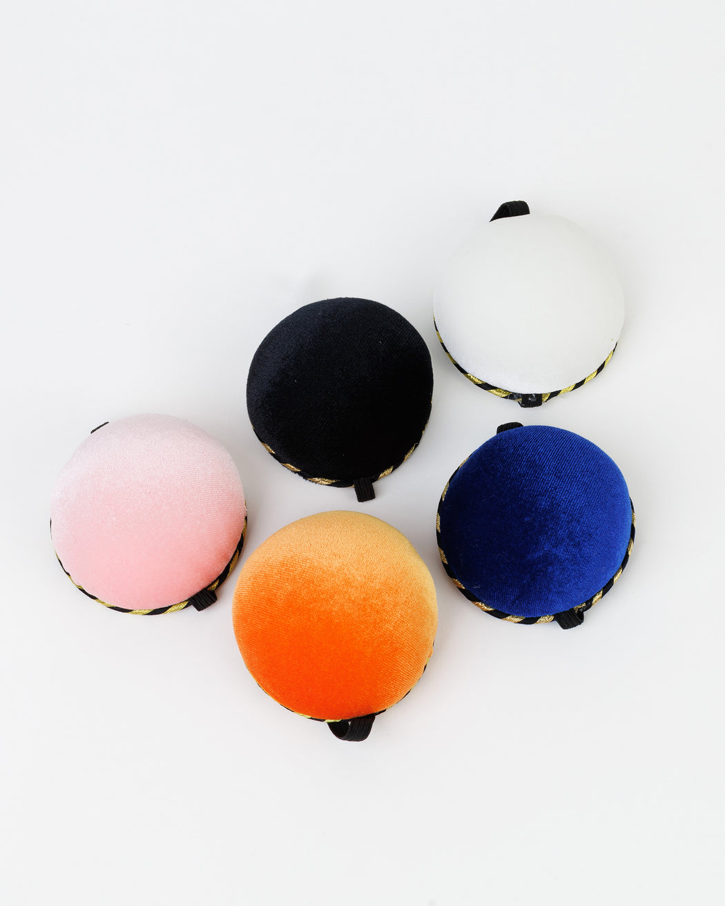 Small (2.5") Velvet Wrist Pin Cushion with Elastic Strap