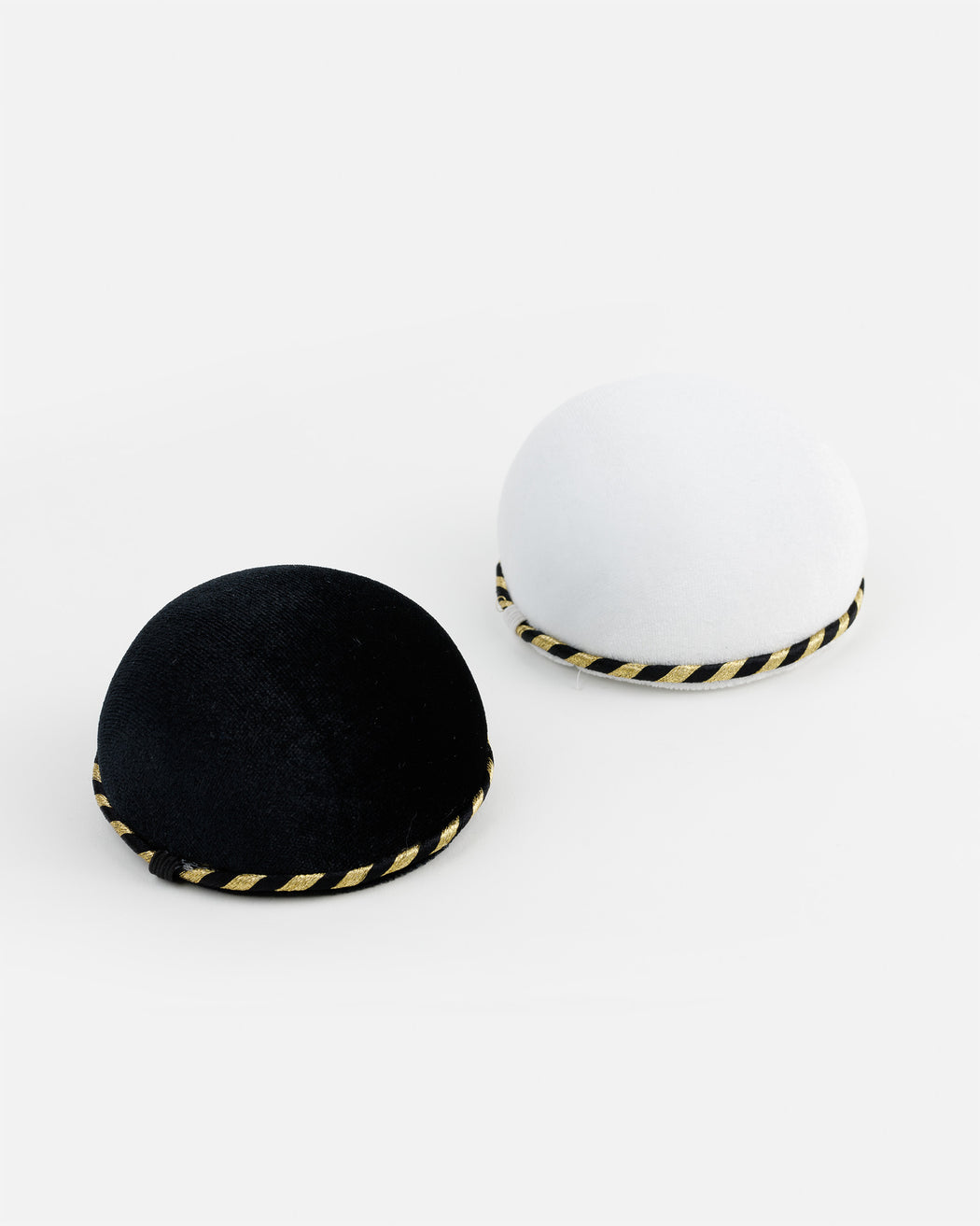 Large (3.2") Velvet Wrist Pin Cushion with Elastic Strap
