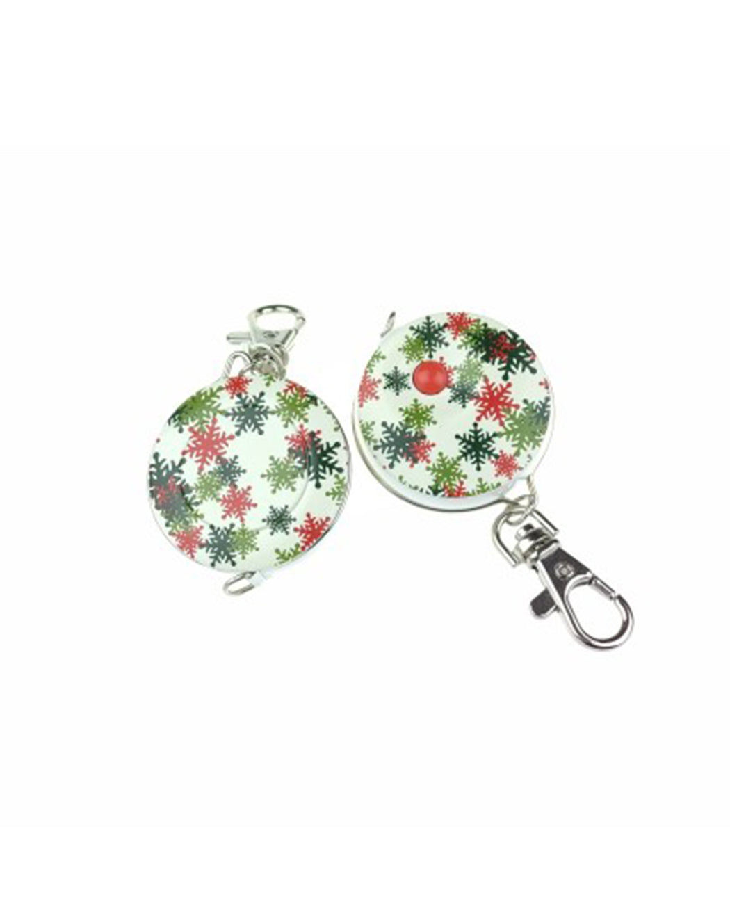 XMAS Retractable Keychain Tape Measure | 60" / 150cm