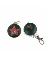 XMAS Retractable Keychain Tape Measure | 60" / 150cm