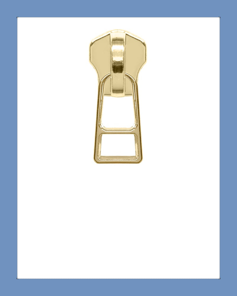 #5 Slider DHR G. Brass - Zipper and Thread