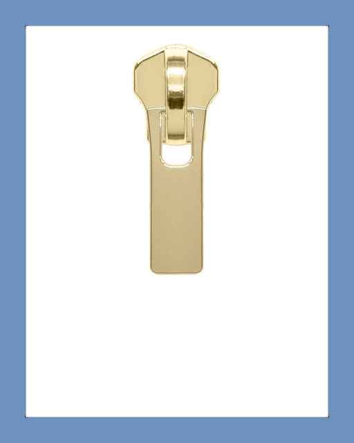 #5 Slider P0381 G. Brass - Zipper and Thread