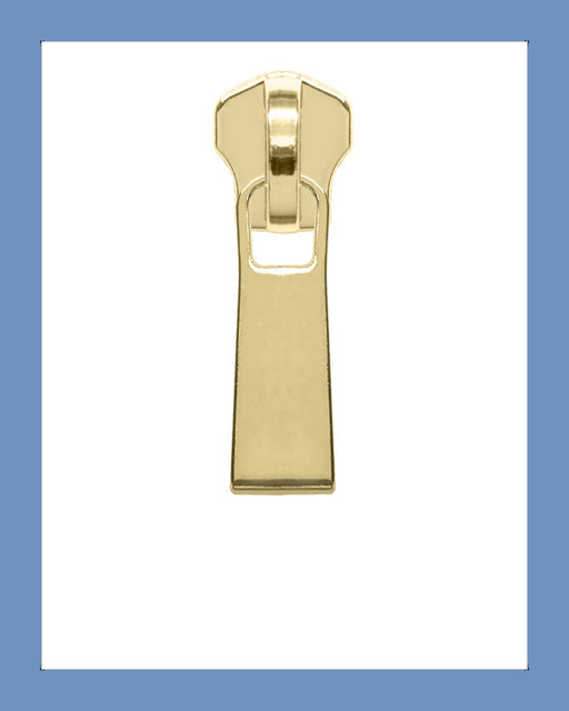 #5 Slider P0392 G. Brass - Zipper and Thread