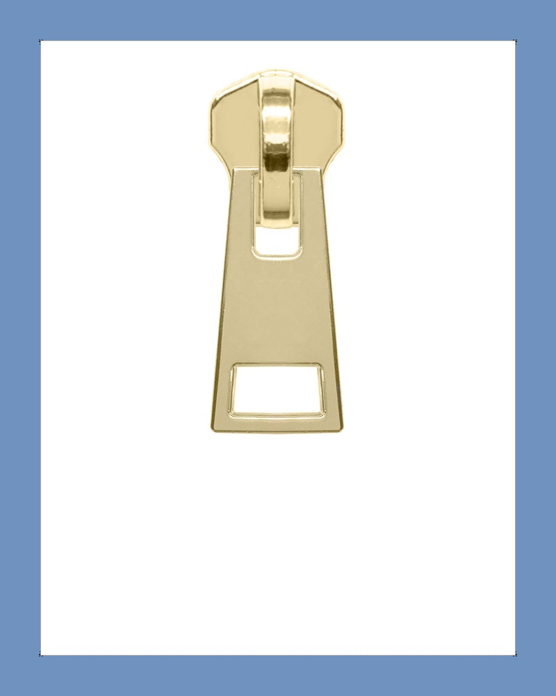 #5 Slider P0178 G. Brass - Zipper and Thread