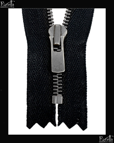 Information related to zippers, thread, and sewing.